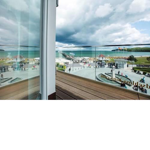 Strandschloss - Ferienwohnung Ocean One - direkt am Strand