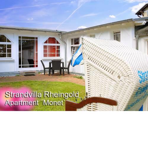 Strandvilla Rheingold - Ferienwohnung Monet