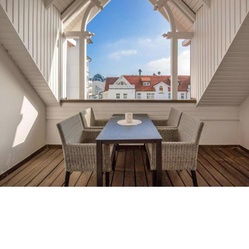 Strandvillen Binz - Appartement mit 1 Schlafzimmer und Balkon AH 723