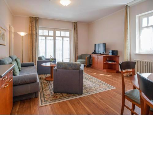Strandvillen Binz - Appartement mit Meerblick, 1 Schlafzimmer und Balkon SV 757