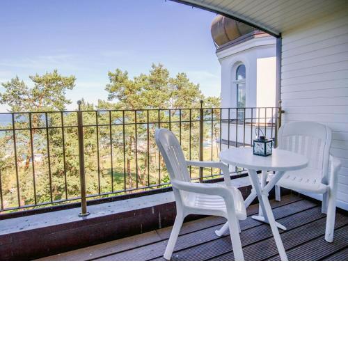 Strandvillen Binz - Appartement mit Meerblick, 2 Schlafzimmern und Balkon SV 714