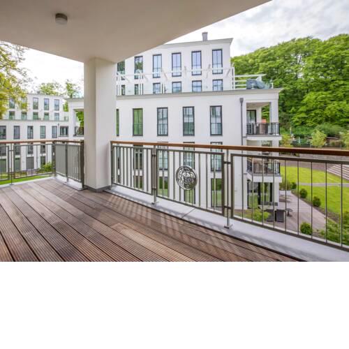 Strandvillen Binz Appartement mit 2 Schlafzimmern und Balkon