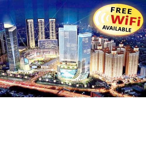 Strategic & Big 94sqm in Podomoro Super Block Jakarta, 3 Bedrooms, Full AC, 2 minutes Walk to Central Park Mall & Neo Soho Mall, with Huge Swimming Pools & Garden