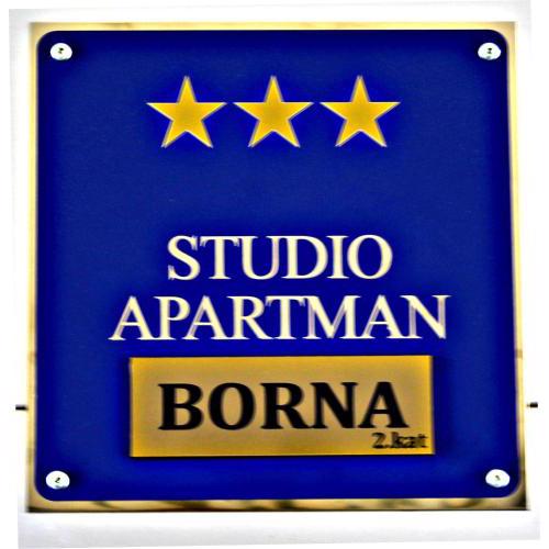 Studio apartman Borna