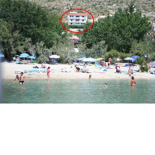 Studio Apartment in Duce with Sea View, Terrace, Air Conditioning, WiFi 4167-6