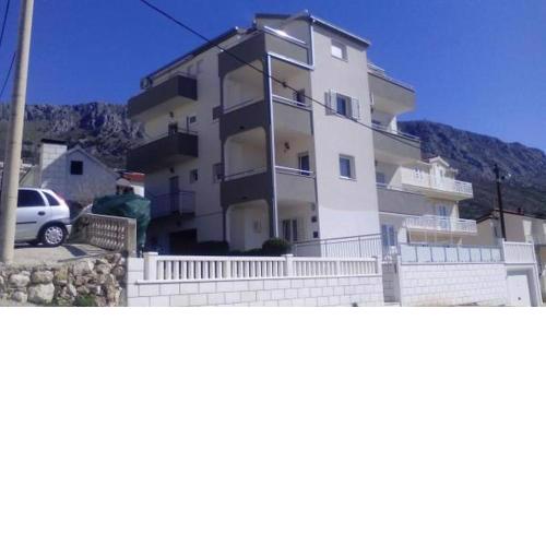 Studio apartment in Dugi Rat with sea view, balcony, air conditioning, WiFi 5113-2