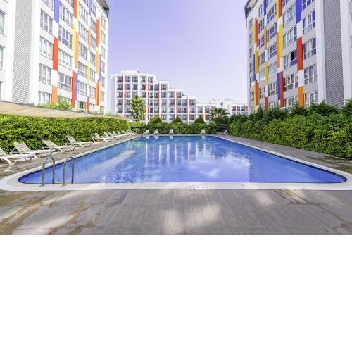Studio Flat w Shared Pool and Garden in Antalya