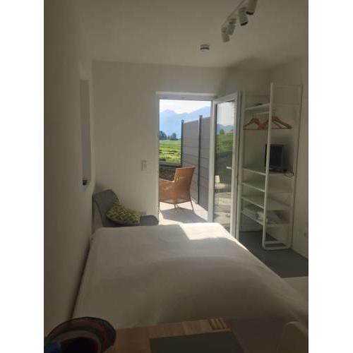 Studio mit Alpenblick