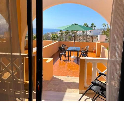 Studio with large terrace and spectacular views