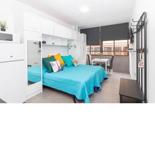 Studio with sea view in Playa de Las Canteras