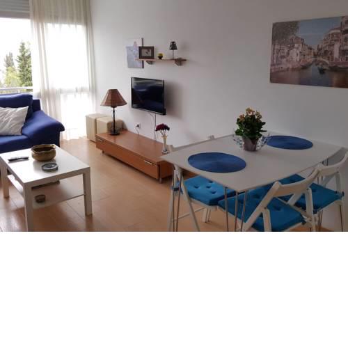 STUDY NEAR MALAGA AND THE BEACH