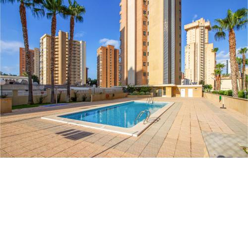 Stunning apartment in Benidorm with Outdoor swimming pool and 2 Bedrooms