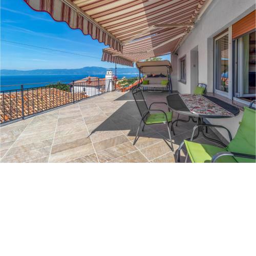 Stunning apartment in Kostrena with WiFi and 1 Bedrooms