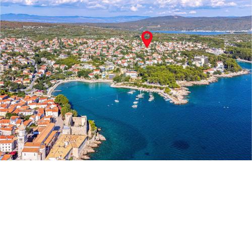 Stunning apartment in Krk with WiFi and 1 Bedrooms