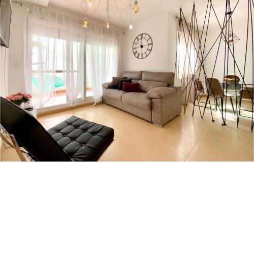 Stunning apartment in Roldan with Outdoor swimming pool and 2 Bedrooms