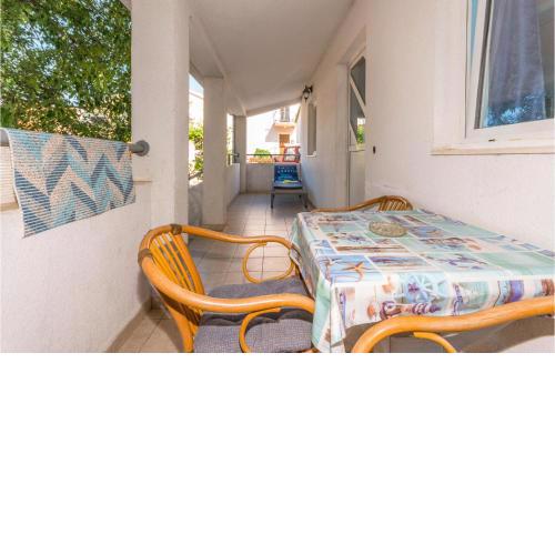Stunning Apartment In Turanj With Wifi And 1 Bedrooms