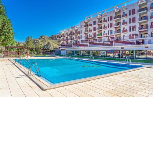 Stunning apartment in Villanueva del Rio Seg with WiFi, Outdoor swimming pool and 1 Bedrooms