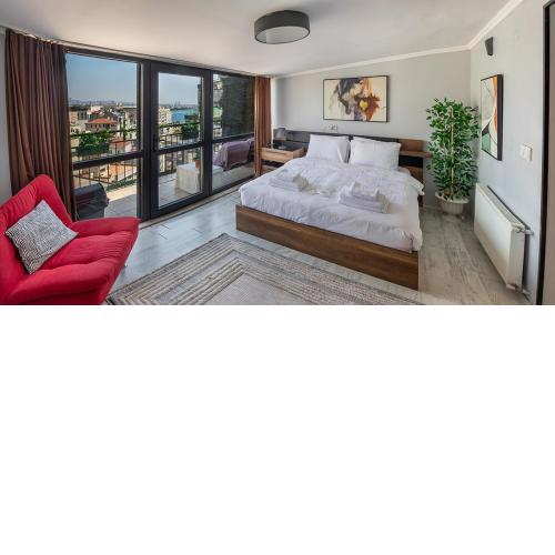 Stunning Bosphorous View 1BR On Taksim SQ