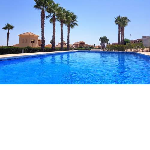 Stylish 2 bed villa sleeps 5 - large garden and 2 pools & playground