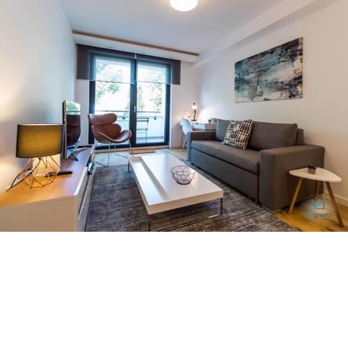 Stylish apt in a very good location with a balcony
