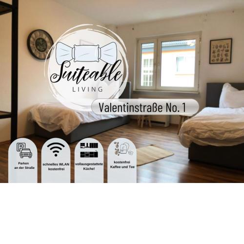 Suiteable-Living - Perfekt für 4 in Rüttenscheid