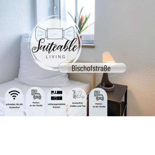 Suiteable Living- große und helle Wohnung - 6 Betten