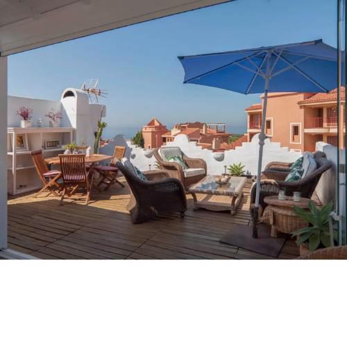 Suitur duplex idílico para familias,vistas al mar