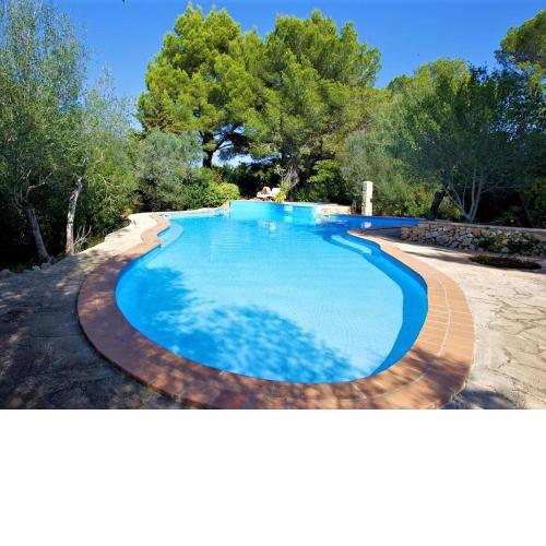Sun-kissed villa in S' Espinagar with a private pool