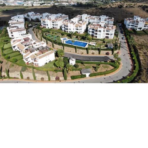 sunny apartment front line golf in luxury complex