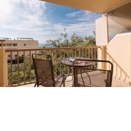 Sunny beach flat