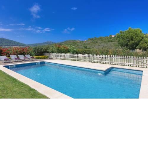 Tamariu Villa Sleeps 8 Pool WiFi