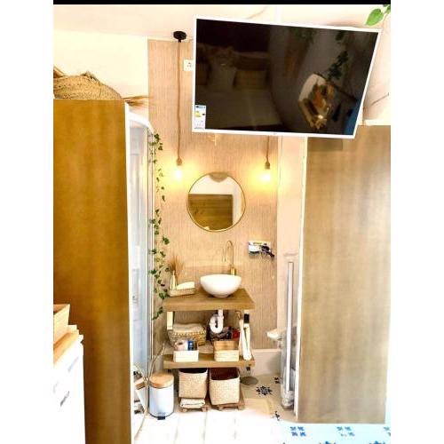 Tarifa centro con aparcamiento,Wifi, aire, SmartTv,bici