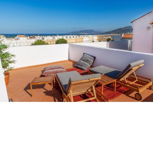 Tarifa Cozy House - Ocre et Vert - Maison de Plage