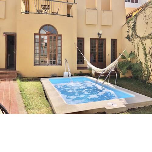 The Yellow House Pool Solarium & Garage