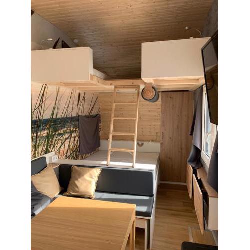 Tiny Joy Tiny House auf dem Campingplatz Strandgut