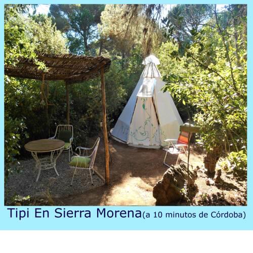 Tipi en Sierra Morena
