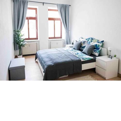 Top moderne Wohnung in Leipziger Altbau - Netflix inklusive