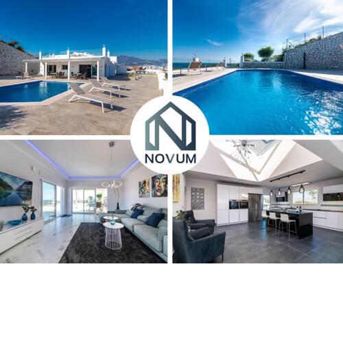 Top Renovated Villa with Sea-View and Heated Pool