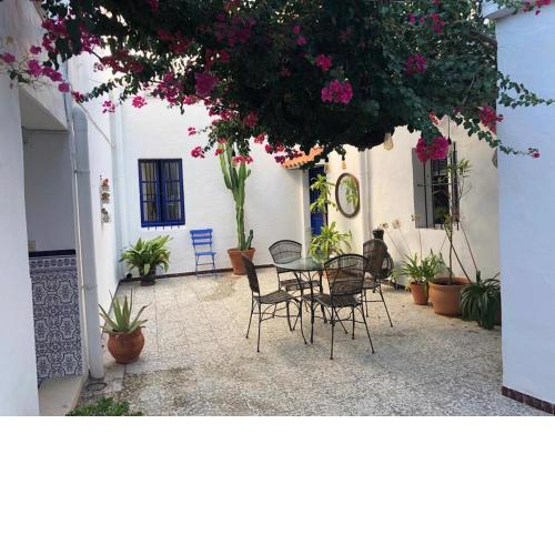 Traditional andalucian house with beautiful patio