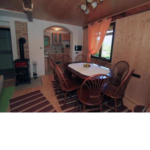 Traditional wooden house by the river, 2 rooms with balconies, covered terrace