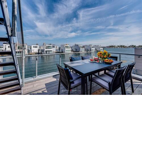 Treibholz: Meerblick, Dachterrasse, Bootsanleger, Badeleiter, Sauna