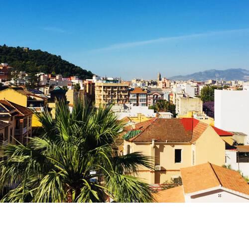 Two bedroom apartment with a view in Malaga Centre