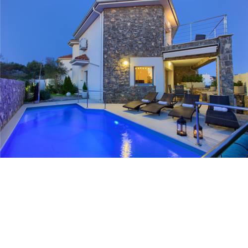 Two-Bedroom Holiday home Krk with Sea view 07