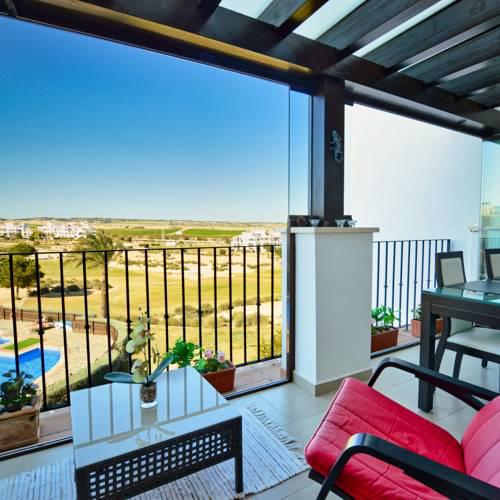Two-Bedroom Luxury Apartment on Hacienda Riquelme Golf Resort