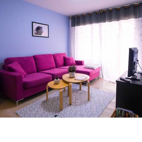 Two bedroom stylish studio, 5 minutes walk from the beach