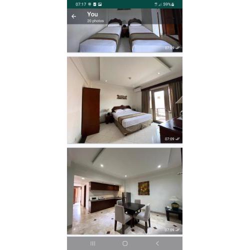 Two bedroom suite Apartment, Legian, Unit 6420, block A ,4th floor