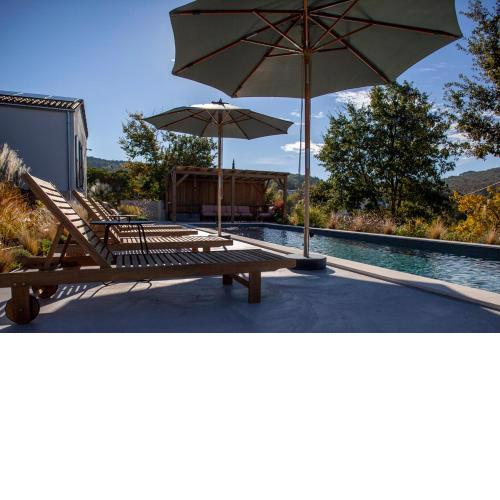 Two villas in lush countryside near Motovun