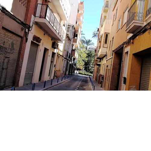 Typical Spanish life in the city center