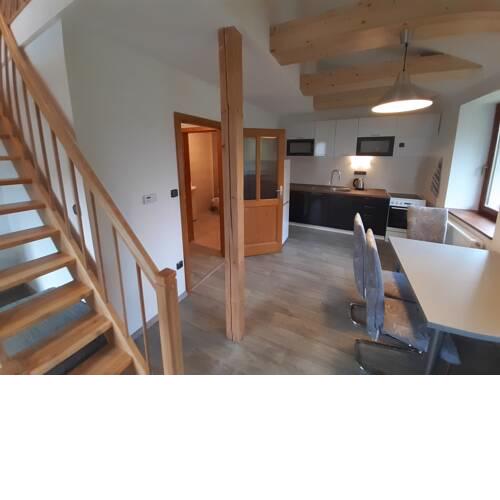Ubytování Nad rybníkem Nová Říše - apartmán Západ