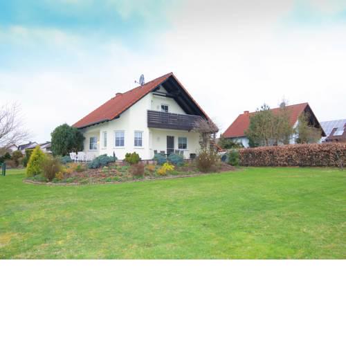 Upscale holiday home in Buchenberg Hesse with colourful garden